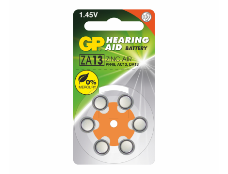 Hearing Aid Battery ZA13 230mAh GP