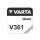 Bateria zegarkowa V361 SR58 VARTA B1