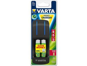 Ładowarka VARTA Pocket Charger+4xR6/2600
