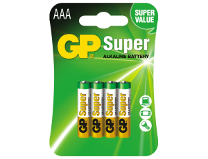 Bateria alk. LR03 GP SUPER B4