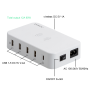 LVSUN USB Charger LS-5UWT WHITE/WHITE - 8