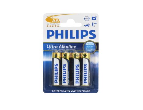 Bateria alk. LR6 PHILIPS ULTRA  B4