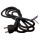 Power cable 3*1,5-H05VV-F 3m BLACK S18323