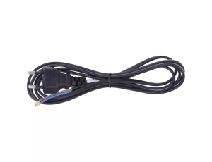 Power cable 2*0,75-H03VV2-F 3m BLACK S19273 - image 2