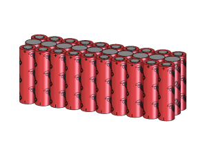 Battery pack Li-Ion 18650 11.1V 28,5Ah 3S10P - image 2