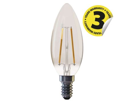 Bulb LED Vintage candle 2W E14  Z74300 warm white+ - 6