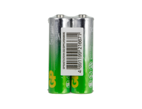 Bateria alkaliczna LR6/ AA GP SUPER G-TECH F2 - 2