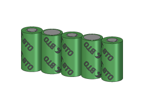 Custom battery pack NiCD SC 6.0V 1.9Ah 5S1P SERVICE - image 2