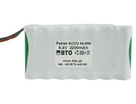 Akumulator NiMH AA 8.4V 2.2Ah 7S1P