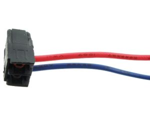 Plug with wires AMP 826371-2 AWG26/15 red/blu - image 2