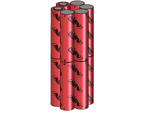 Battery pack Li-Ion 18650 22.2V 5.2Ah 6S2P - image 2