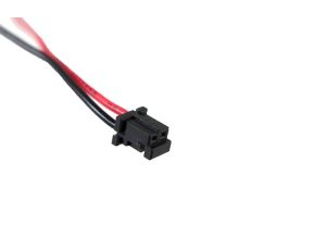 Plug with wires HIROSE HNC2-2.5-2 AWG24/10cm red/blu - image 2