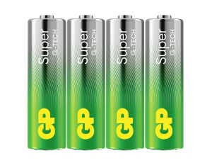 4 x Bateria alkaliczna LR6/ AA GP SUPER G-TECH