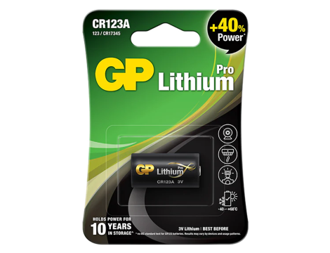 Bateria litowa GP CR123A Pro B1 3,0V