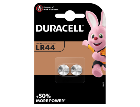 Battery for watches AG13/LR44 DURACELL  B1 - 2