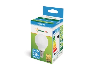 Bulb SPECTRUM ball LED E14 4W CW - image 2