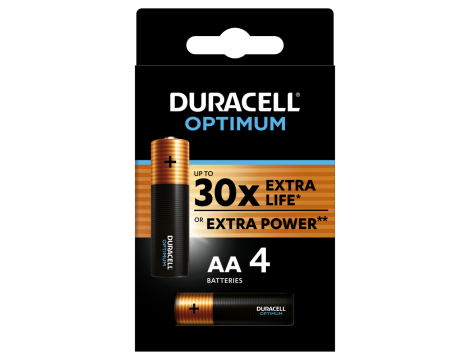 Alkaline battery LR6 DURACELL OPTIMUM - 2