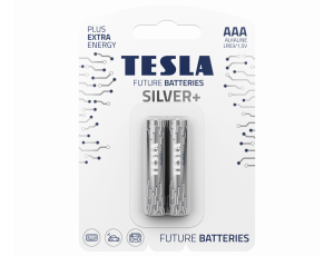 Alkaline battery  LR03 TESLA SILVER+B2
