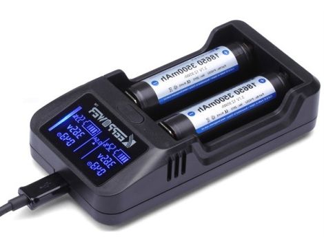 Charger Keeppower L2 LCD for 26650/18650/18350/14500 cell - 16