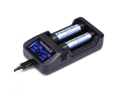 Charger Keeppower L2 LCD for 26650/18650/18350/14500 cell - 5