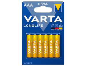 VARTA LONGLIFE B6 Alkaline Battery LR03.