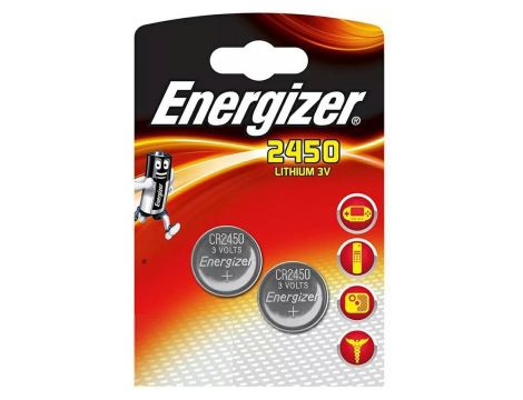 Bateria litowa Energizer CR2450 B2