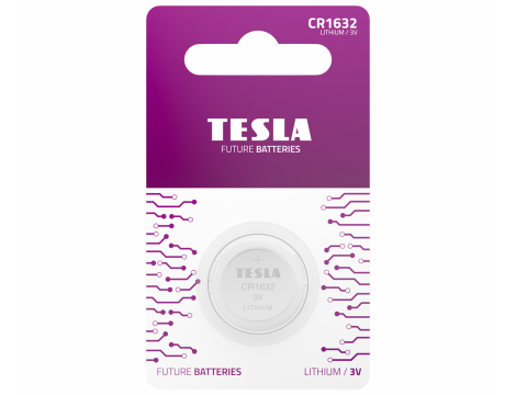 Lithium battery TESLA CR1632 B1 3,0V