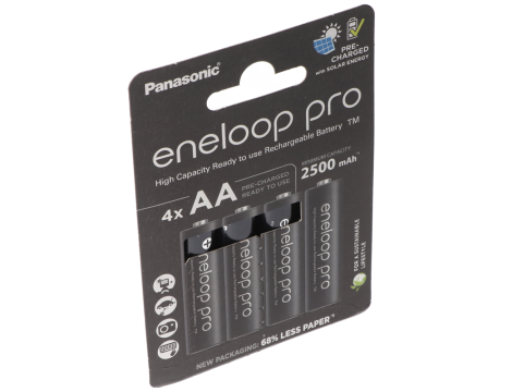 Panasonic Eneloop PRO R6/AA 2500mAh B4