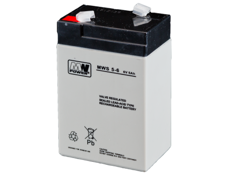 Gel battery pack 6.0V/5Ah MWS