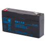 AGM battery 6V 1300mAh  MW