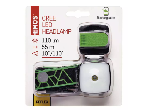 Cree LED Headlamp EMOS P3535 LED 110lm Rechargeable - 7