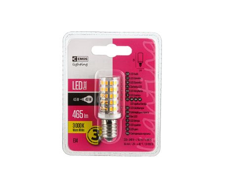 Light bulb LED 4.5W E14 WW EMOS hood - 4