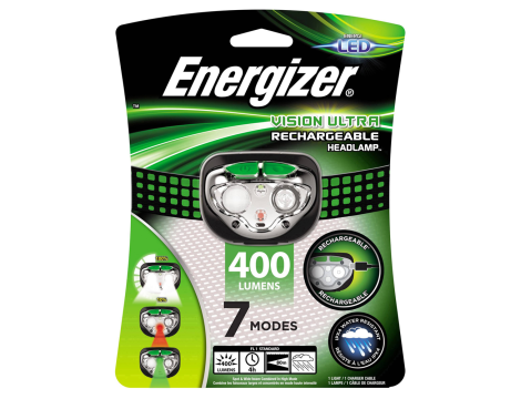 ENERGIZER Headlight Vision Ultra Rechargeable 400lm - 4