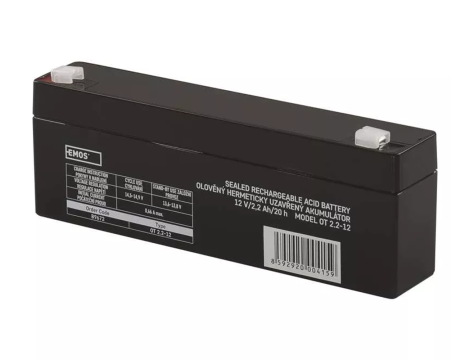 AGM battery 12V/2,2Ah EMOS B9672 - 3