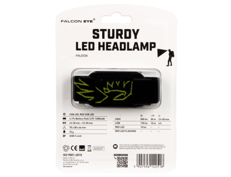 Mactronic LED Headlamp STURDY FHL0134 - 2