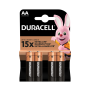 Bateria alk. LR6 DURACELL C&B B4 - 2