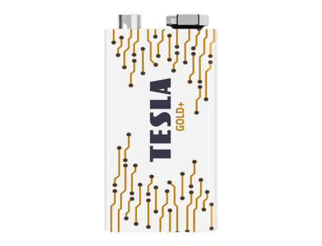 Bateria alk. 6LR61 TESLA GOLD+ B1 9V - 2