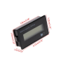 Wskaźnik LCD napięcia akumulatora 8-70V - 4