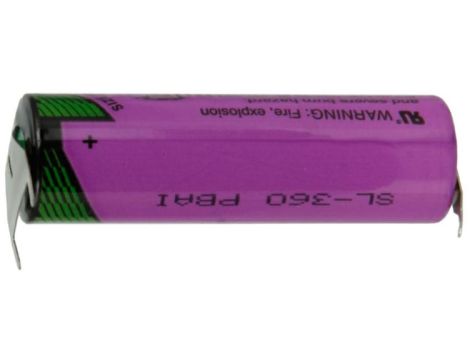Lithium battery SL360/PTP 3PF 2400mAh TADIRAN AA - 5