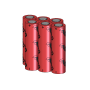 Custom battery pack Li-ion 18650 3.7V 15.6Ah 1S6P, termistor NTC 10K - SERVICE - 3