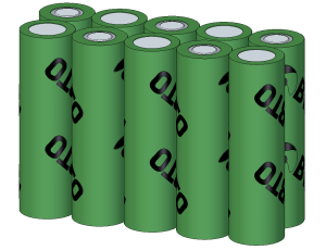 Custom battery packs NiMH AA 12V 2.2Ah 10S1P - image 2