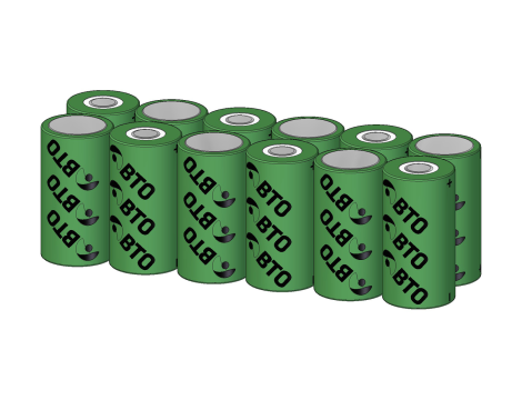 Battery pack NiCD C 14.4V 2.5Ah HIGH TEMP - SERVICE - 4