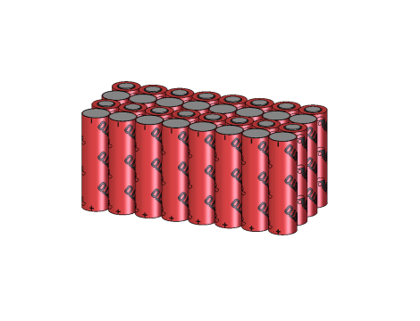 Battery pack Li-ion 18650 14.8V 27.2Ah 4S8P - 3