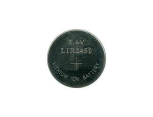 LIR2450 120mAh Li-ION 3,6V  24,5x5,0 mm