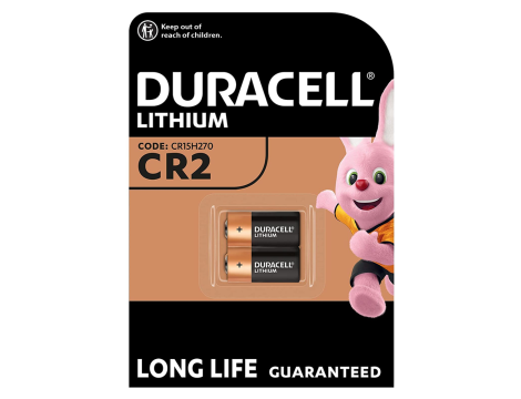 Lithium battery CR2 3V M3 DURACELL - 2