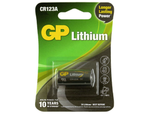 GP CR123A B1 3.0V LiMnO2 lithium battery