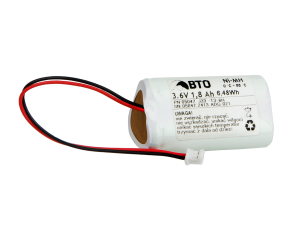 NiMH AA 3.6V 1.8Ah 3S1P battery - for - image 2