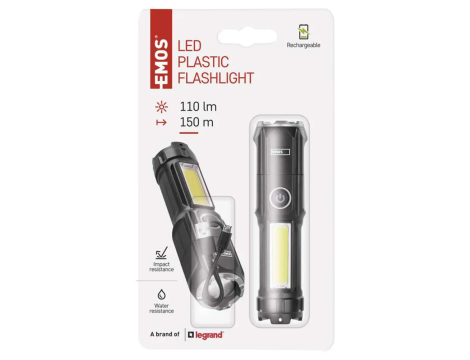 EMOS P3213 110lm flashlight with zoom. - 6