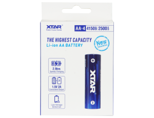 XTAR 14500-4150mWh LED 1,5V Li-ION