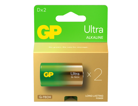 Alkaline battery LR20 GP ULTRA G-TECH